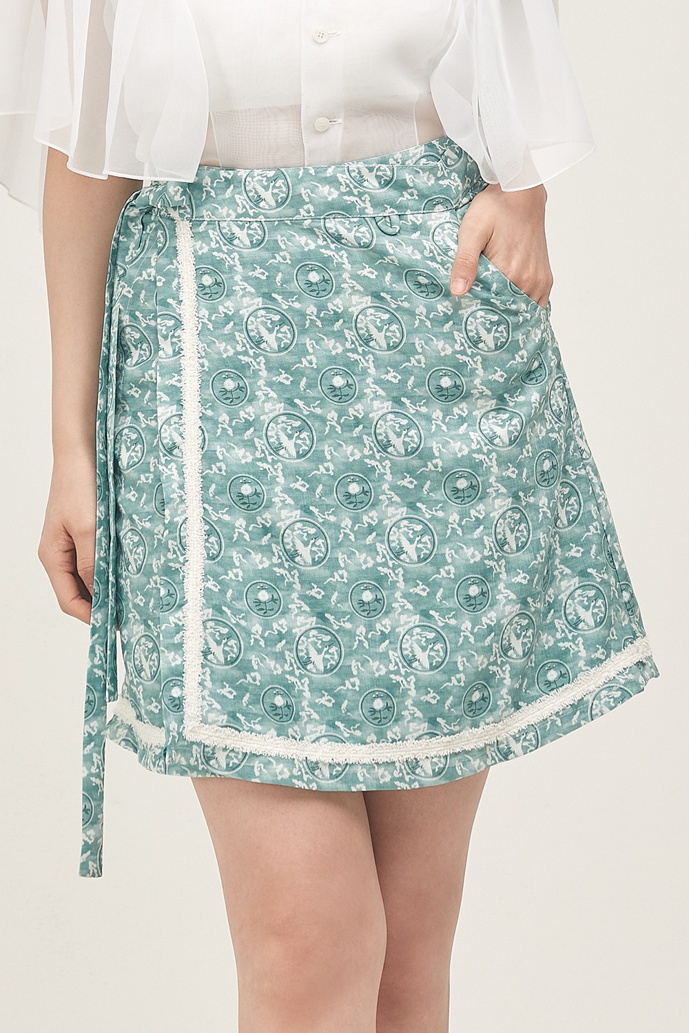 The Great Goryeo Rap Skirt [Mint]