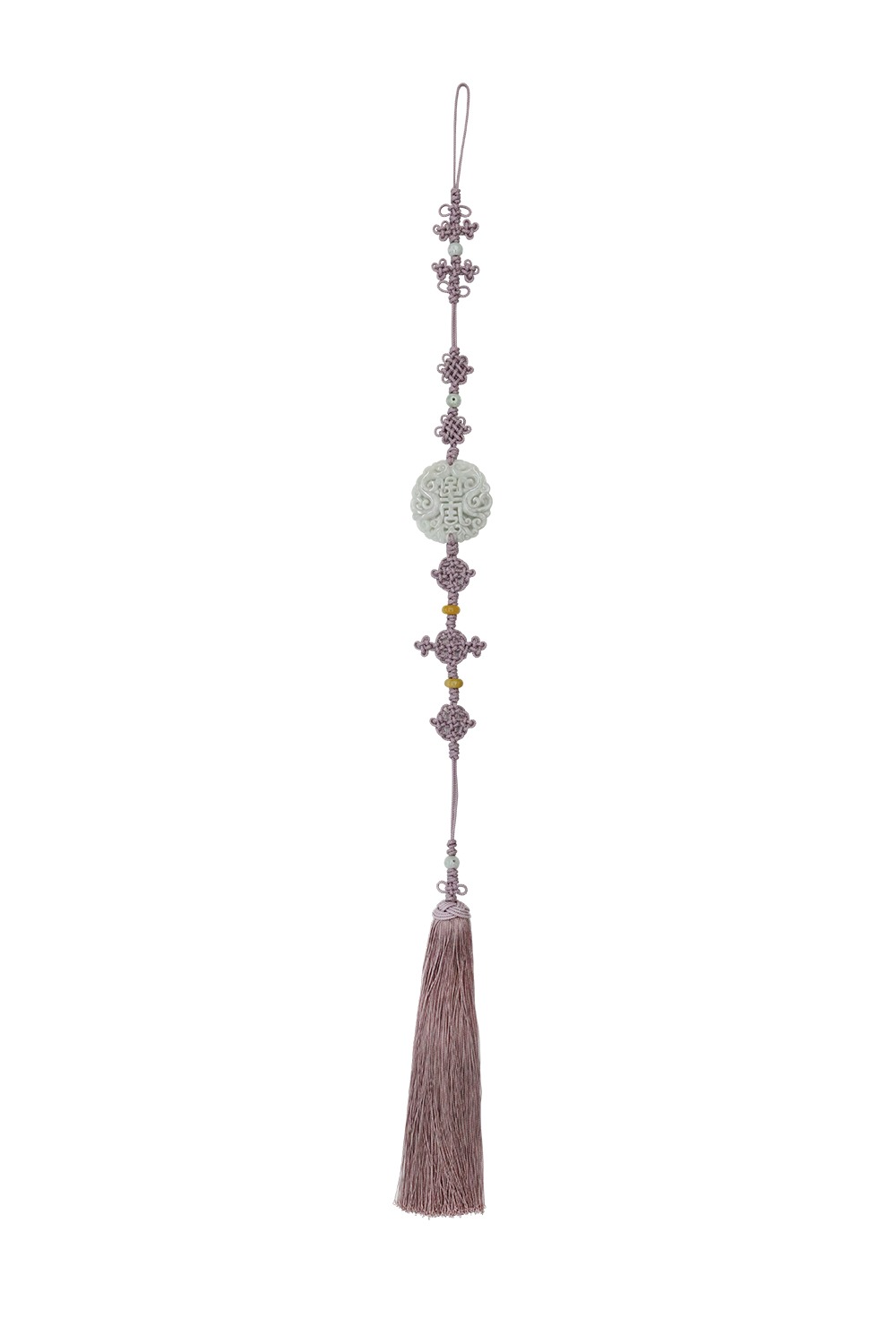 Jade Decorations Long Long Norigae [Pink]