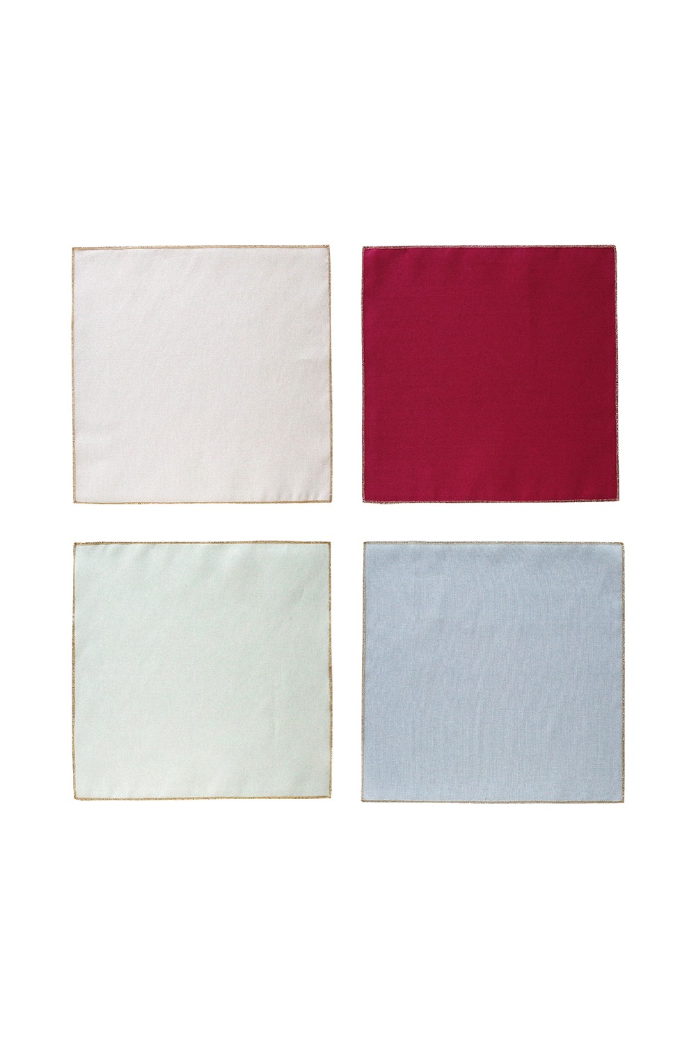 Hanbok Gilt Handkerchief Pocket Square [4 Color]