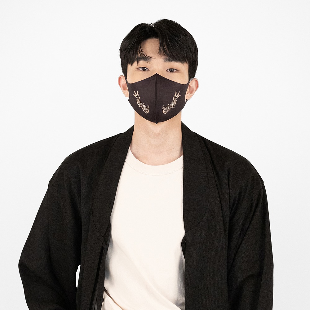 Bong Hwangmun Mask [Black]