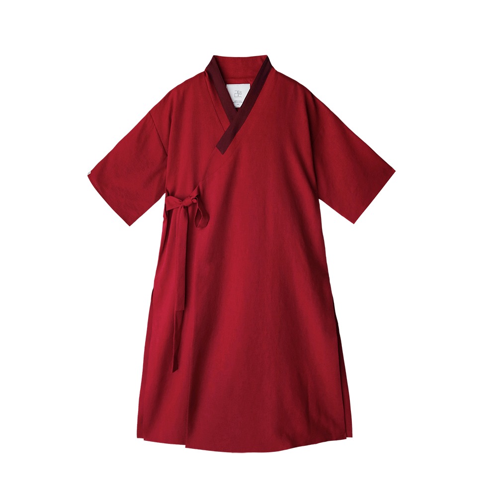 Colorful Sochang Coat [Red]