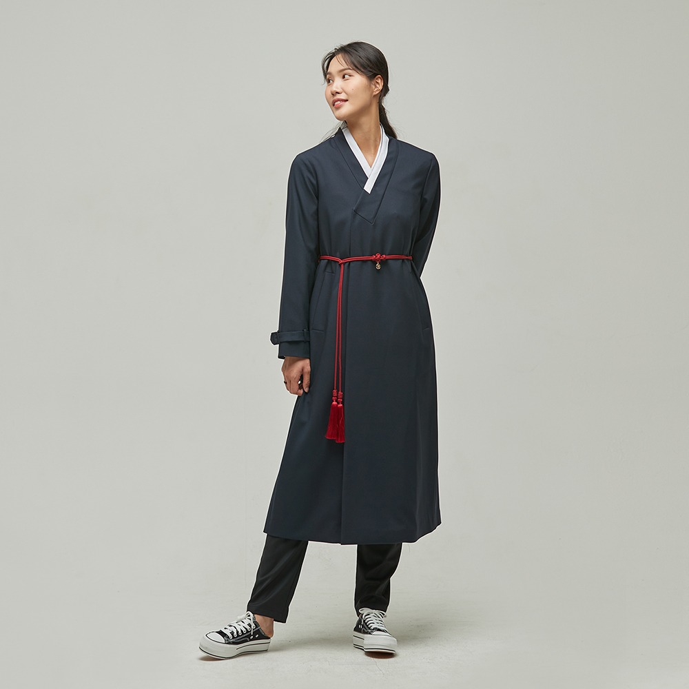 Womens trench DOPO coat [Navy]