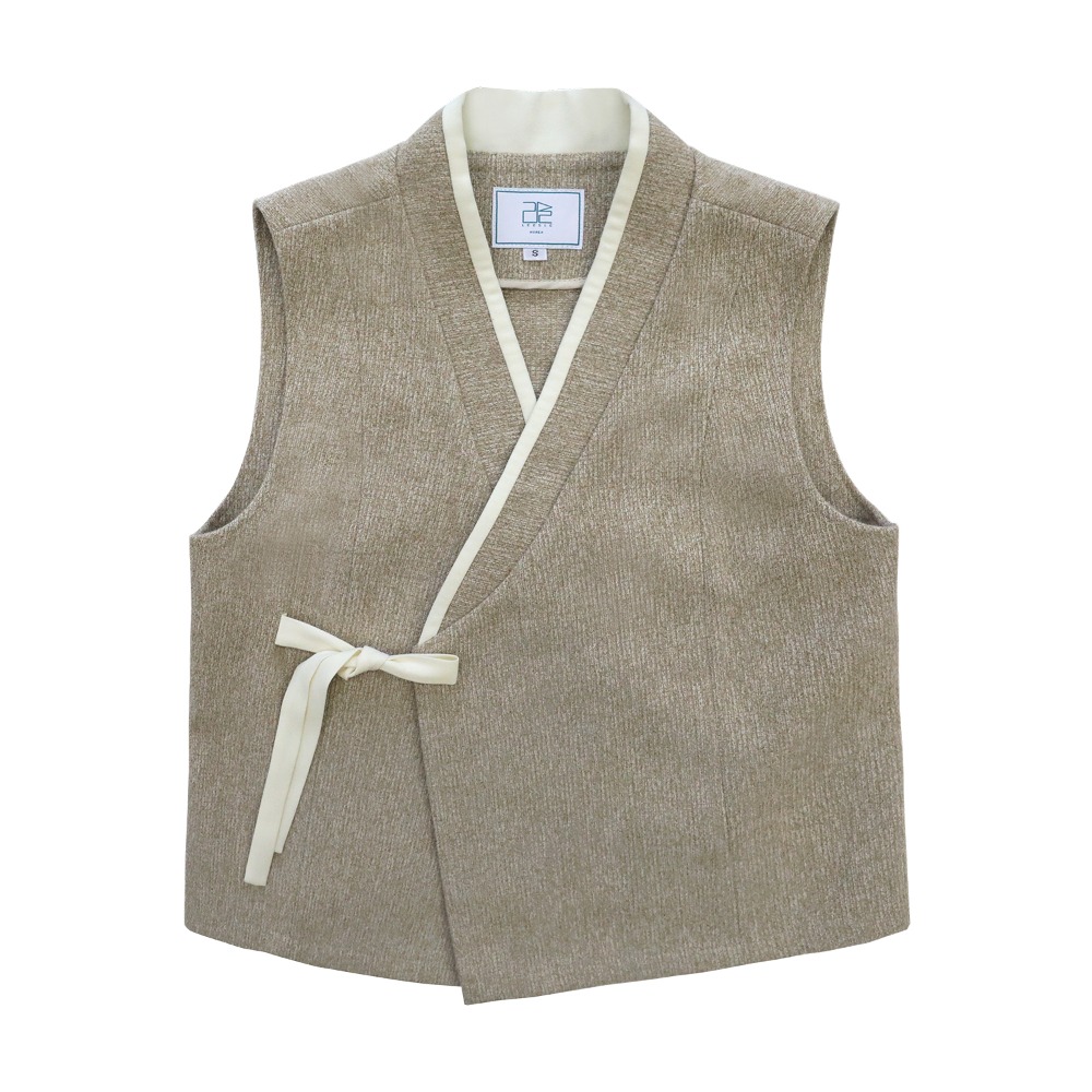 Hanbok Warm Vest Classic [Beige] Pre-order