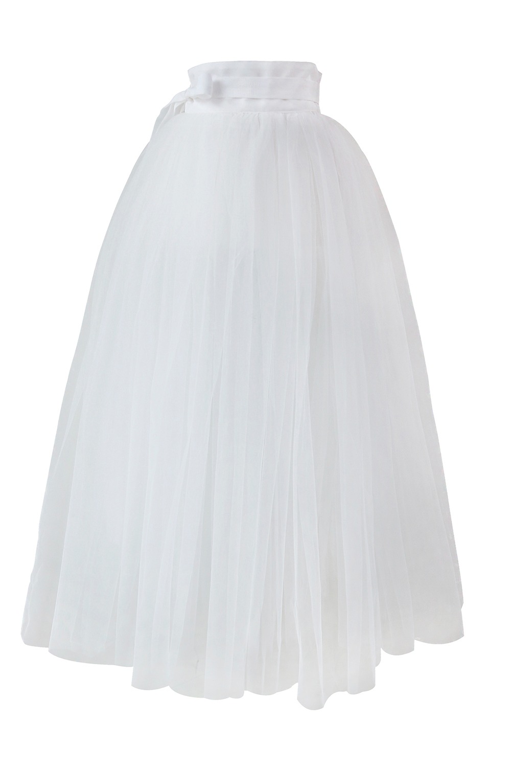 Tulle Skirt [White]