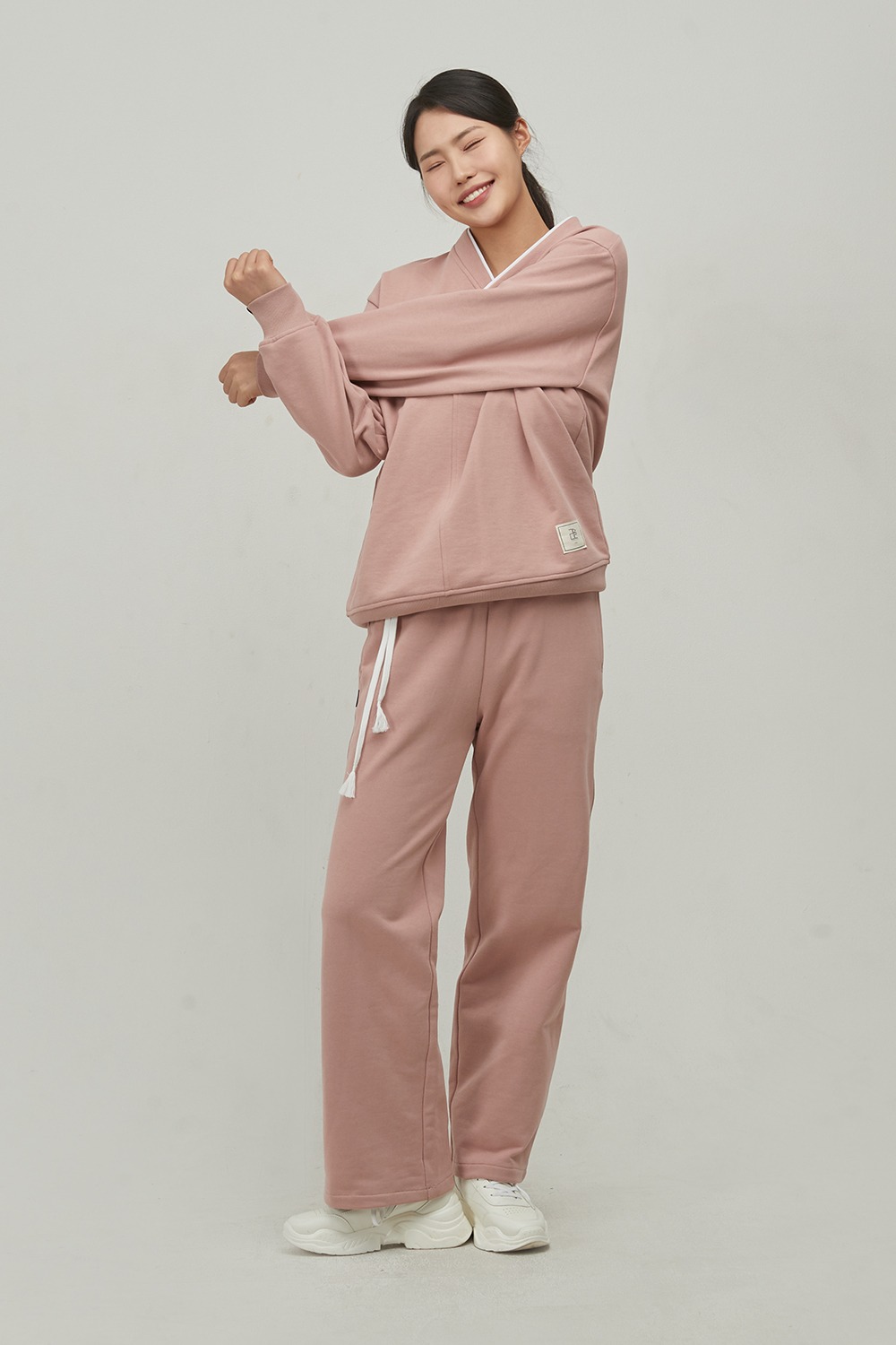 Basic Hanbok Training Pants [Pink]