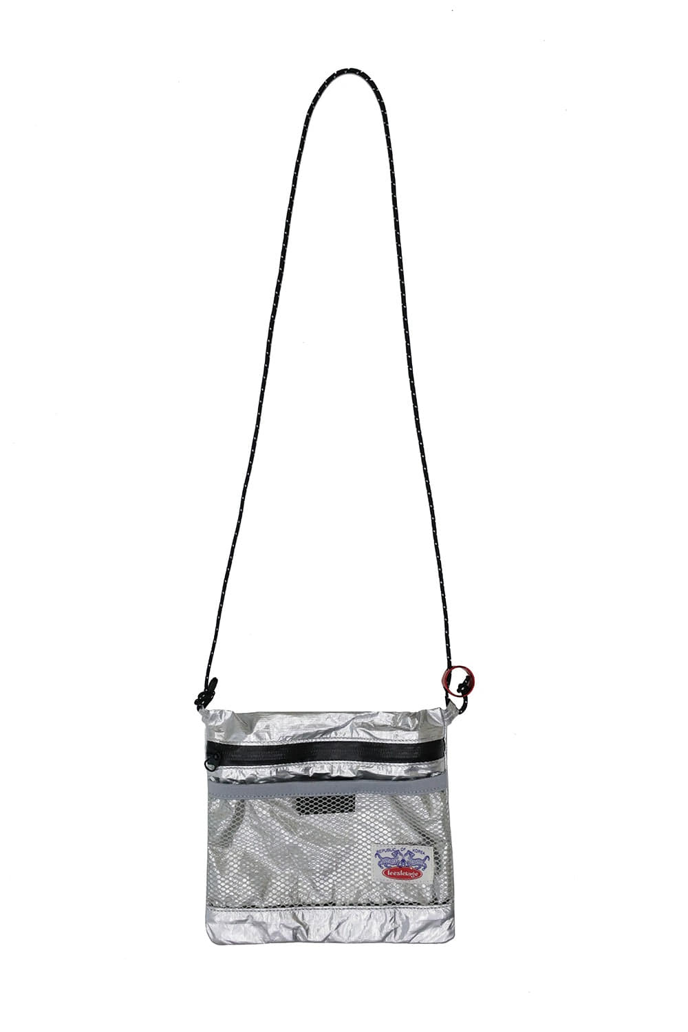 [Leesletage] Tyvek Silver Shoulder Bag
