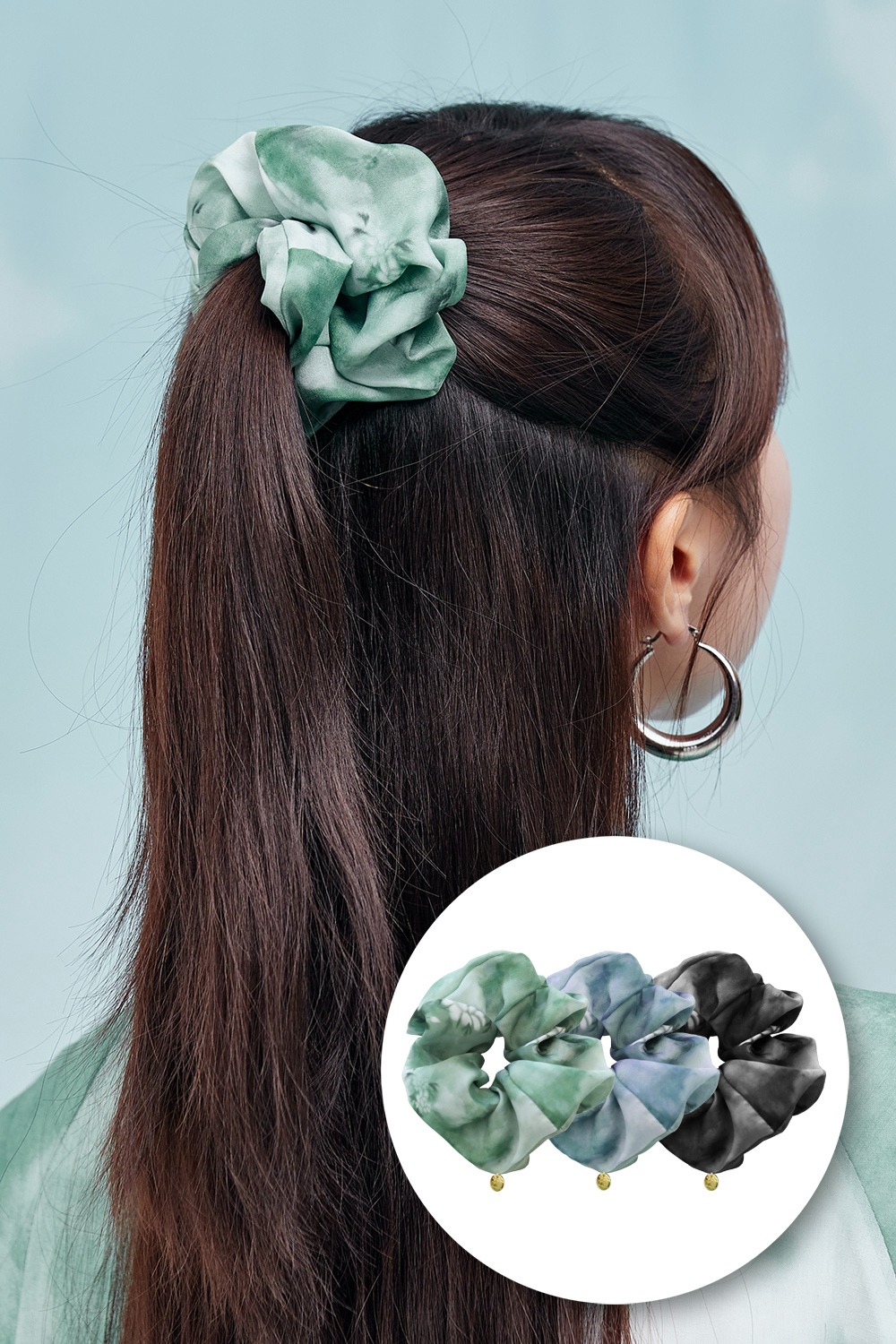 Goryeo Celadon Scrunchies [3 Color]