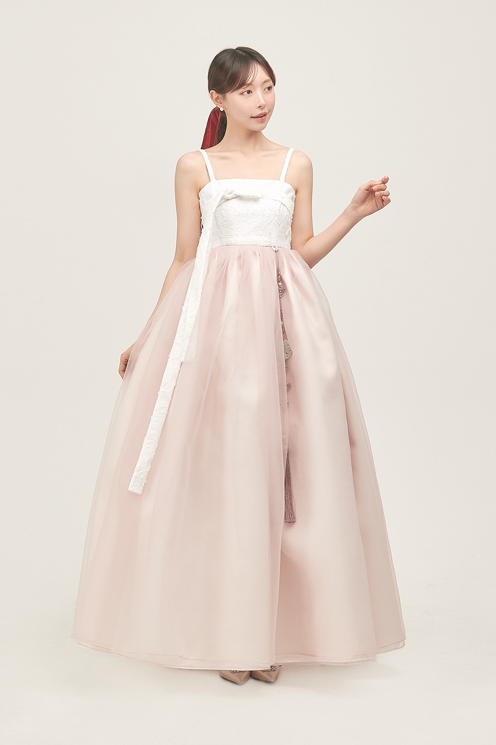 Bloom Hanbok Dress [Pink]