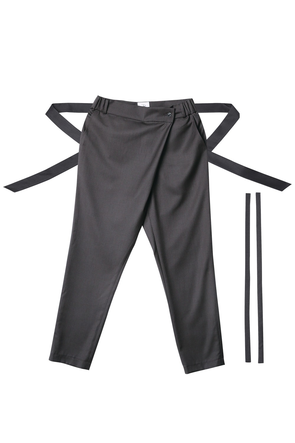 Sapok Slacks Hanbok Pants2 [Medium gray]