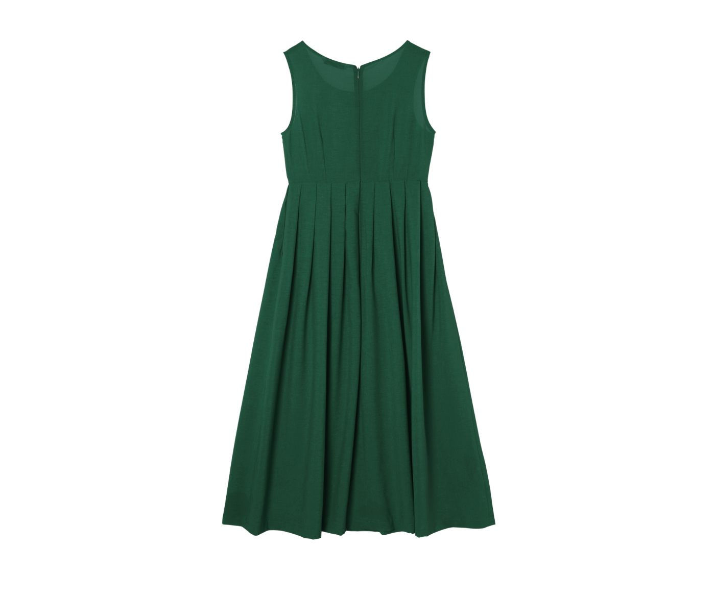 long dress green color image-S1L31