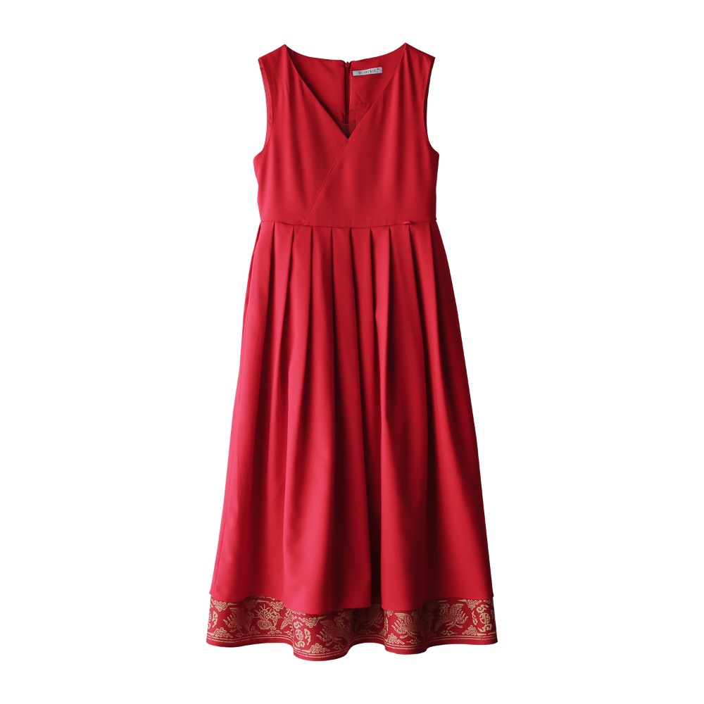 dress red color image-S15L1