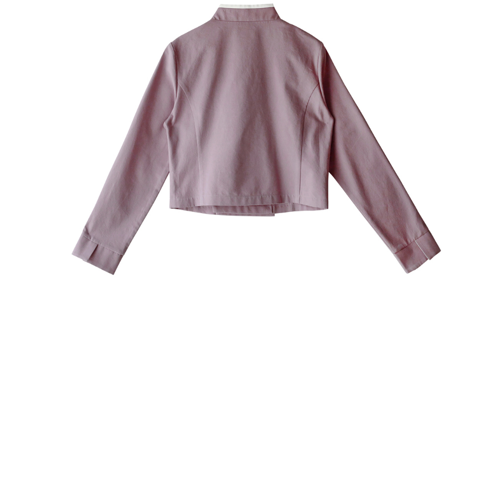 jacket baby pink color image-S6L3