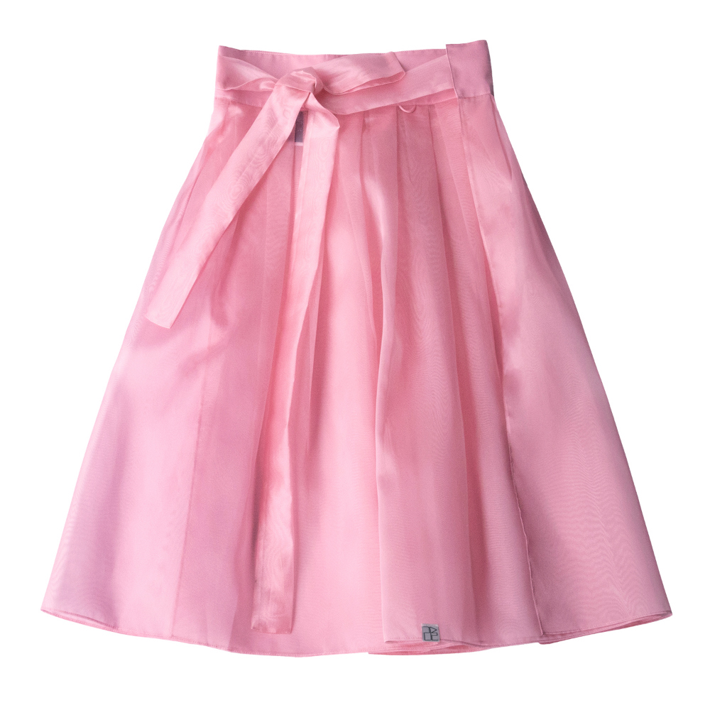 skirt pink color image-S40L1