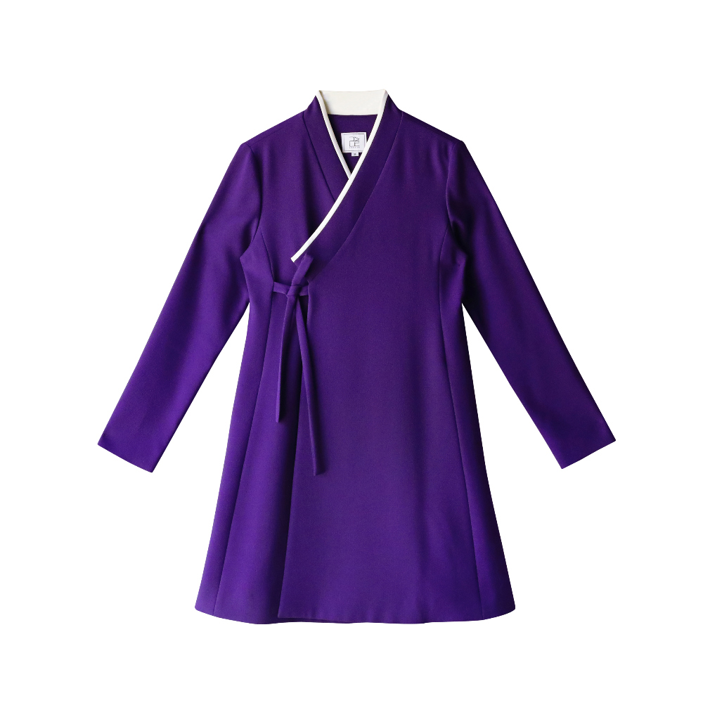 coat violet color image-S3L1