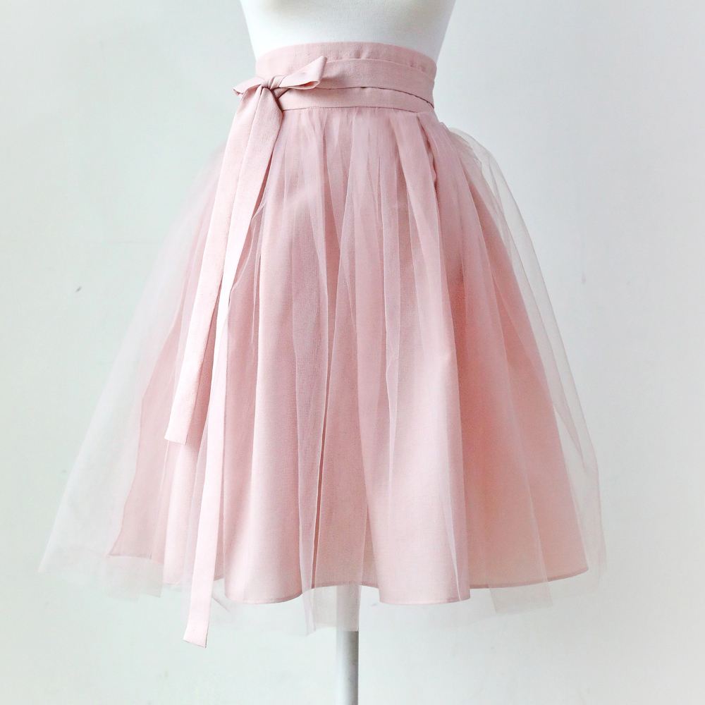 dress baby pink color image-S56L4