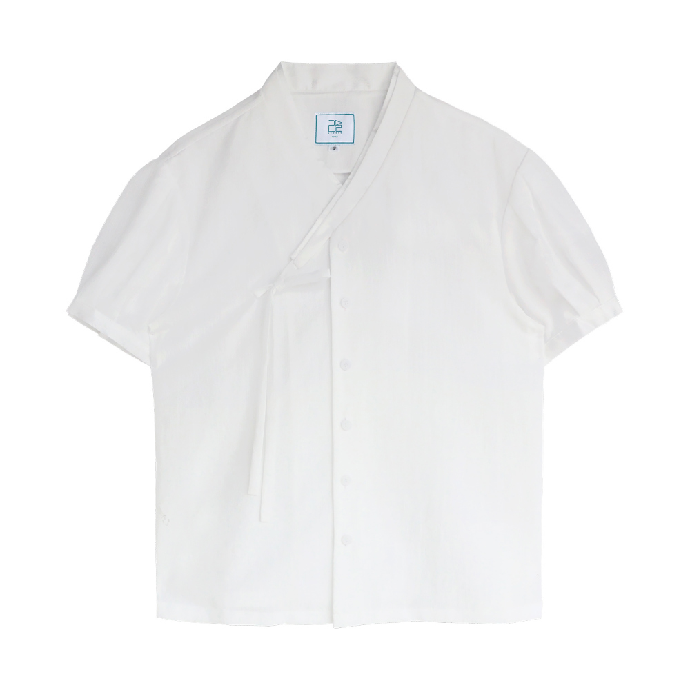 blouse white color image-S17L7