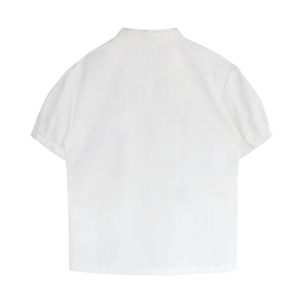 blouse white color image-S17L8
