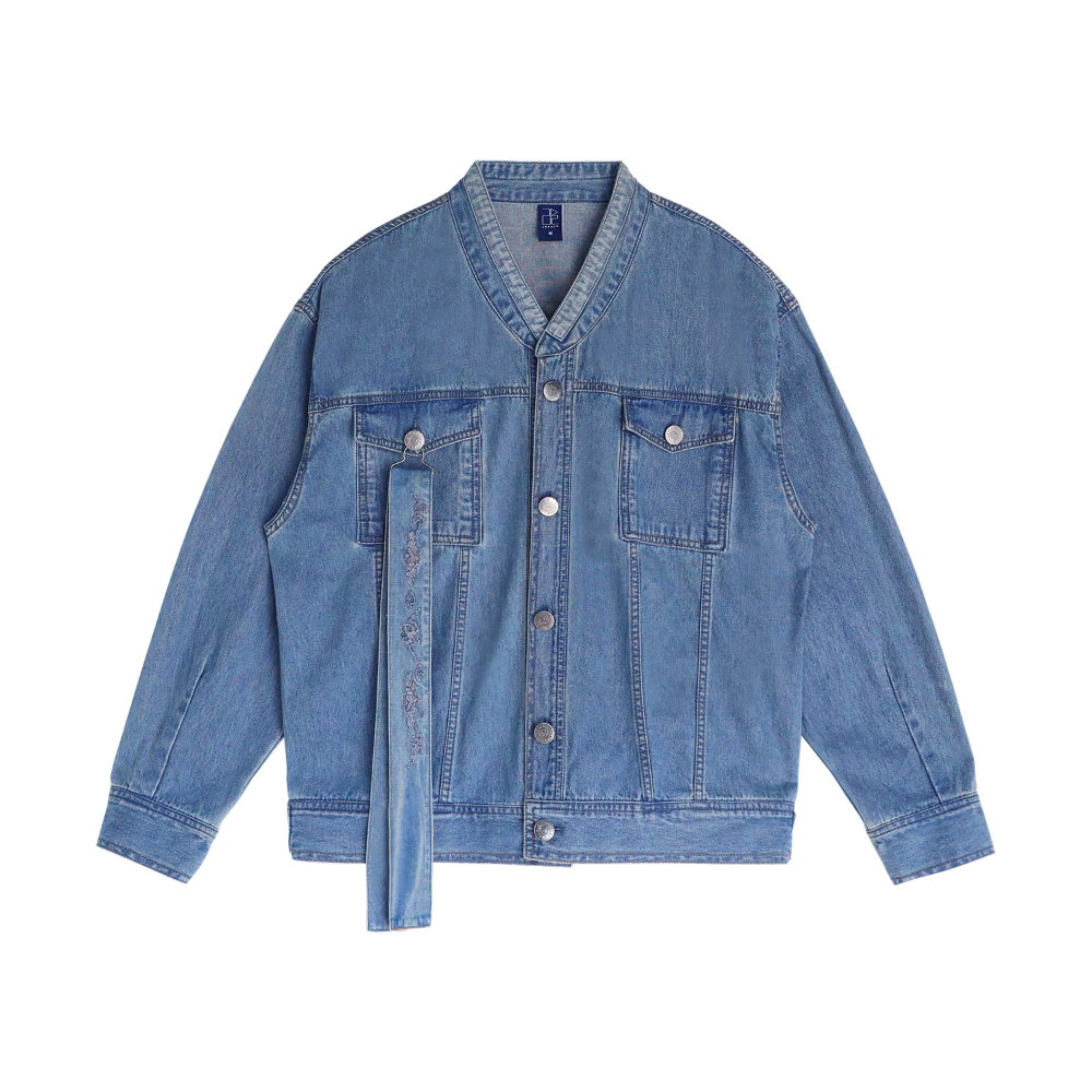 jacket navy blue color image-S101L20