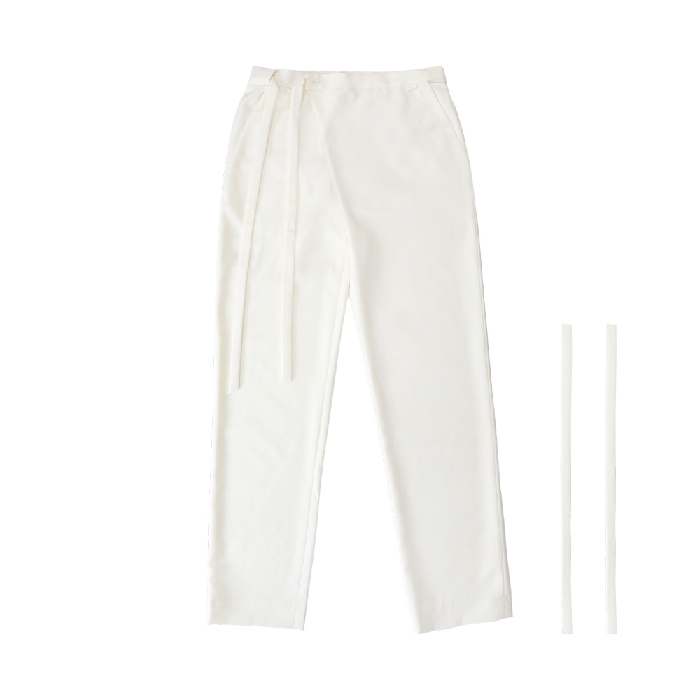 Pants white color image-S52L2