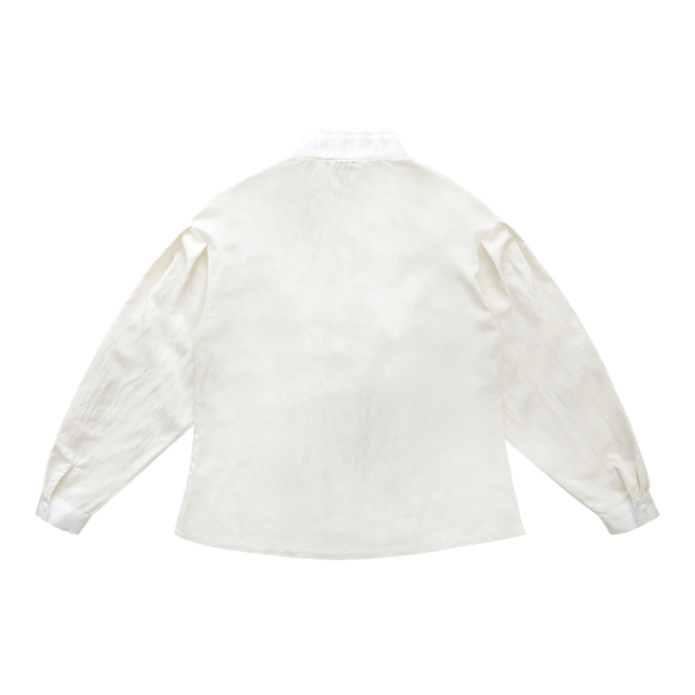 blouse white color image-S23L6