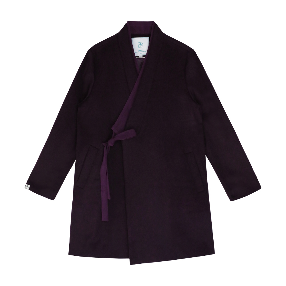 coat violet color image-S29L4